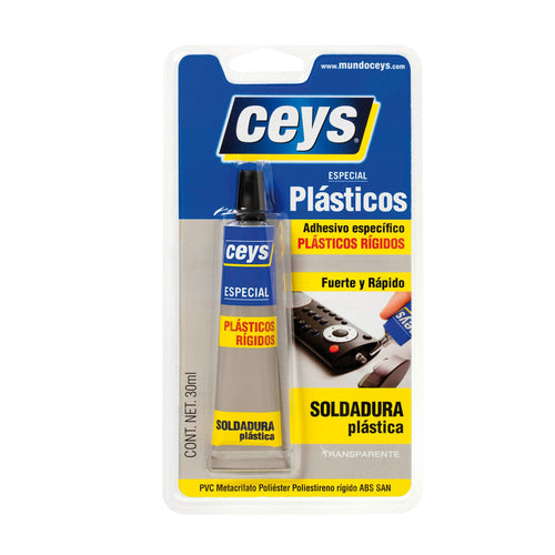Adhesivo para Plasticos Rigidos 30ml - Ceys