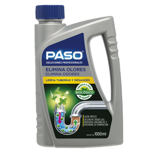 Destapador Biologico Tuberias y Desagües 1lt - Paso