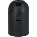 Portalampara Plastico Bornera Negro