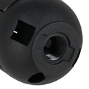 Portalampara Plastico Bornera Negro