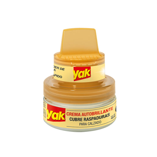 Betun para zapatos en Crema Incoloro 45ml - Yak