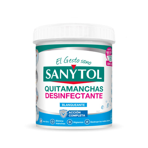 Quitamanchas Desinfectante y Blanqueante en polvo 450grs - Sanytol