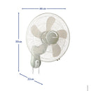 VENTILADOR MURAL AIROLITE V16M6 16