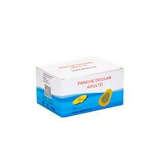 DM 2 PARCHE OCULAR ADULTO COLOR PIEL ESTERIL - CAJA X 50 UN