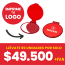 Espejo Economico De Bolsillo ( Rojo, Impresion Full Color)