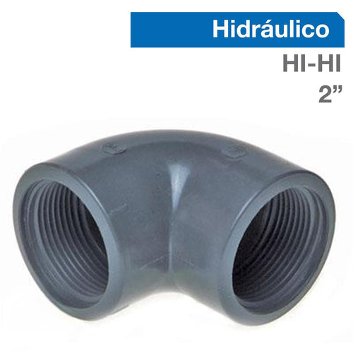Codo 90O Pvc-P Hi/Hi 2" 1U