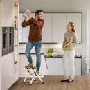 Piso Escalera Plegable 2P Compacto