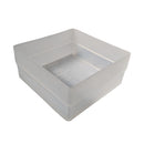 Caja organizadora translucida apilable Alta 140x140x62mm - Livinbox