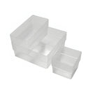 Caja organizadora translucida apilable Alta 140x140x62mm - Livinbox