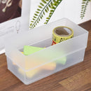 Caja organizadora translucida apilable Alta 70x140x62mm - Livinbox