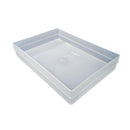 Caja organizadora translucida apilable Baja 260x180x45mm - Livinbox