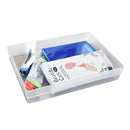 Caja organizadora translucida apilable Baja 260x180x45mm - Livinbox
