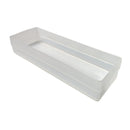 Caja organizadora translucida apilable Baja 260x90x45mm - Livinbox