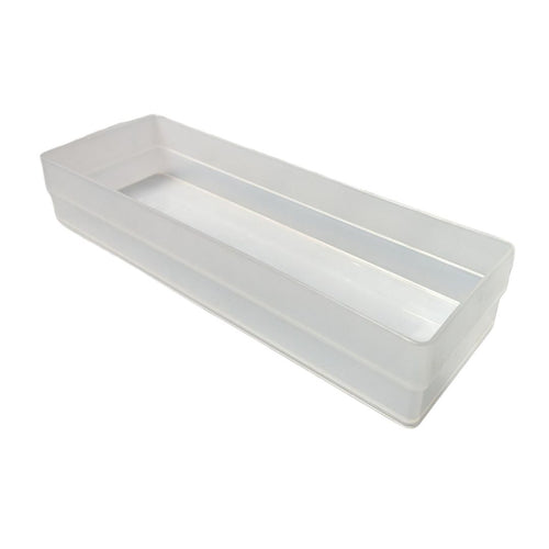 Caja organizadora translucida apilable Baja 260x90x45mm - Livinbox