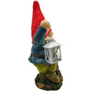 Duende Con Farol Multicolor 46X20 Cm