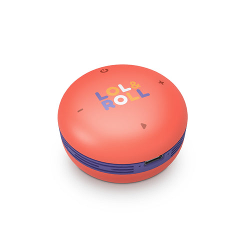 Parlante Inalambrico Bluetooth Pop Kids Orange - LOL & Roll