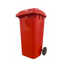 Contenedor Basura 120 Lt Rojo