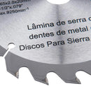 Disco De Sierra Circular 6 1/2" 24 Dientes
