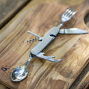 Set Cubiertos Separables Camping Outdoor