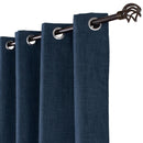 Cortina Tela Black Out 135X220 Cm Azul Jeans