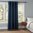 Cortina Tela Black Out 135X220 Cm Azul Jeans