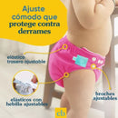 Pañales Niño reutilizables Rider 3 + 6 insertos - Charlie Banana