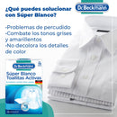 Super Blanco Toallitas Activas 15un - Dr. Beckmann