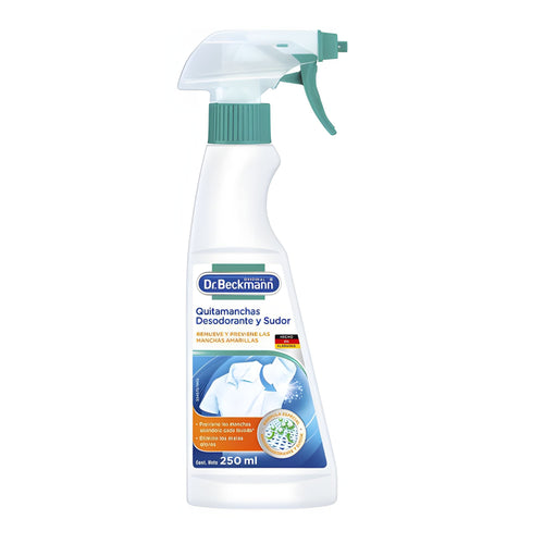 Quitamanchas Desodorante y Sudor Spray 250ml - Dr. Beckmann