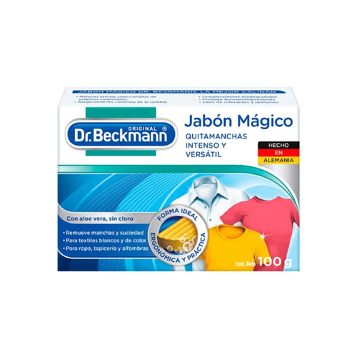 Jabon Magico en barra Quitamanchas Intenso 100grs - Dr. Beckmann