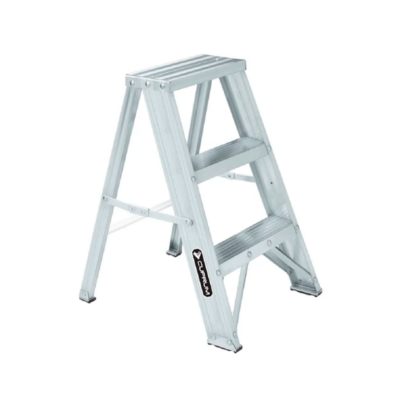 Piso Escalera Aluminio 3 Peldaños 0.61 Mts Cuprum