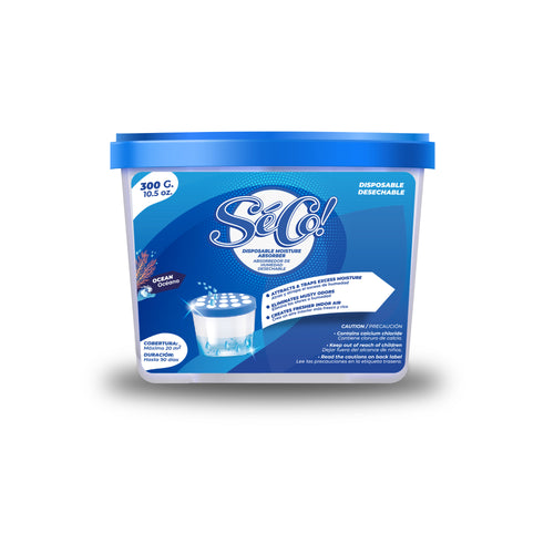Absorbente de humedad canasto desechable 300grs - SeCo!