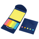 Porta Notas Adhesivas Ecologico (Azul, Impresion Un Color)