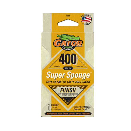 Super Esponja Premium de oxido de aluminio Grano 400 - Gator