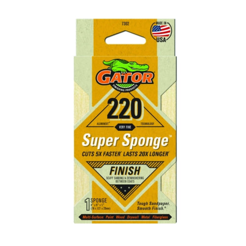 Super Esponja Premium de oxido de aluminio Grano 220 - Gator