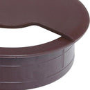 Pasacables Circular 60 Mm Para Muebles Oficina Hogar