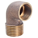 Codo Bronce So/He 1/2" 1U