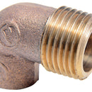 Codo Bronce So/He 1/2" 1U