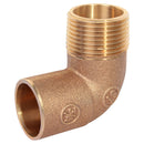 Codo Bronce So/He 3/4" 1U