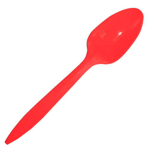 Set Cucharas Color Rojas 10 Unidades Big Party