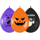 Set 12 Globos Decoracion Halloween Big Party
