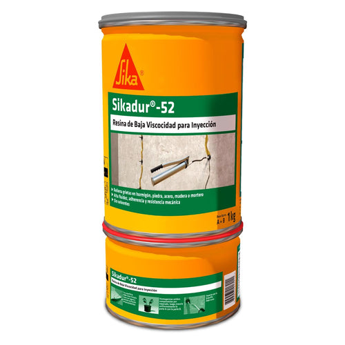 Sikadur 52 Resina Inyectable De Baja Viscosidad Juego 1 Kg