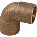 Codo Bronce So/So 1/2" 5U