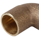 Codo Bronce So/So 1/2" 5U