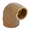 Codo Bronce So/So 1/2" X 3/8" 1U