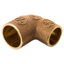 Codo Bronce So/So 3/4" 5U
