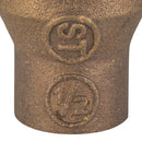 Copla Bronce So/So 3/4 Pulg X 1/2 Pulg 1 Un