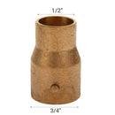 Copla Bronce So/So 3/4 Pulg X 1/2 Pulg 1 Un