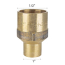 Copla Bronce So/So 1" X 1/2" 1U