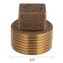 Tapa Tornillo Bronce He 3/4" 1U