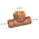 Tee Bronce So/So/Hi 1/2" 1U